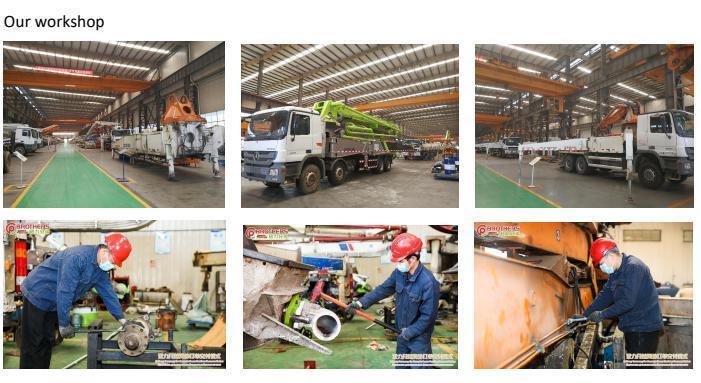 2020 Popular Model Construction Equipments 43m Concrete Pump Truck Pump Beton Pump on Sale at Very Low Price