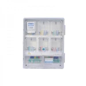 GB/T7251 1 Phase 6 Way Polycarbonate Meter Box