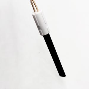 China Black Quartz Crystal Heating Element Total Length 122mm 400W For Pellet Stoves wholesale