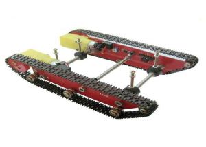 China 100g Tank Smart Car Robot Chassis + Acrylic Plate Track For Arduino wholesale
