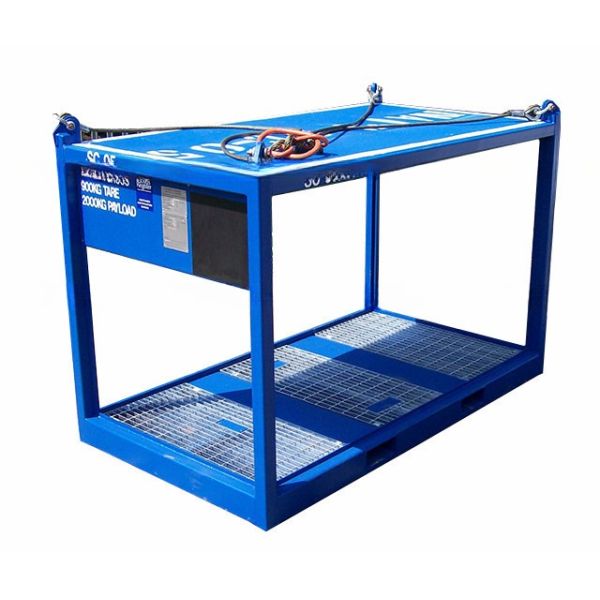 10ft DNV 2.7-1 Offshore Container Equipment Lifting Frame Skid Made to Order with Internal Dimensions 2700 x 2000 x 1900 mm