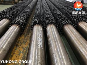 ASME SA213 T9 Alloy Steel Studded Tube , for Refineries and Boilers