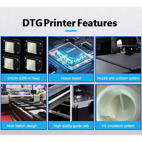 Boost Output with 70Pcs/A3 DTG Speed for Small-Batch Custom Orders