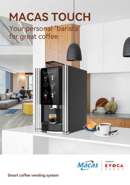 EVOACAS New Table Top Espresso Tea Vending Machine OCS Scenario Coffee Vendo Machine