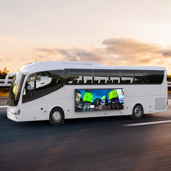Quality 1R1G1B SMD1515 Bus Advertising Display Rear Window Mobile Sign for sale