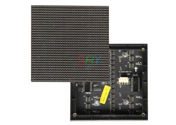 Quality P4 128mm x 128mm Indoor LED Display Module 1/16s WITH Black LED for sale