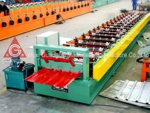 Quality Portable Metal Roof Roll Forming Machine High Utilization Rate Low Depth for sale