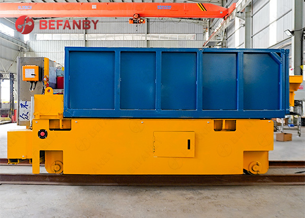 Customized Remote Control Low Voltage Rail Factory Transfer Carts