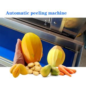 China Intelligent Potato Peeling Machine For Fruits And Vegetables Processing Lines With 8 Sets Of Knives wholesale