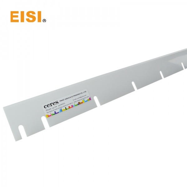 Man Roland 700 Wash Up Blade 1102X56X1.0mm 13 U Holes PTFE Material