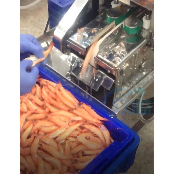 Durable Shrimp Cutting Machine Multiscene Anti Corrosion 120KG