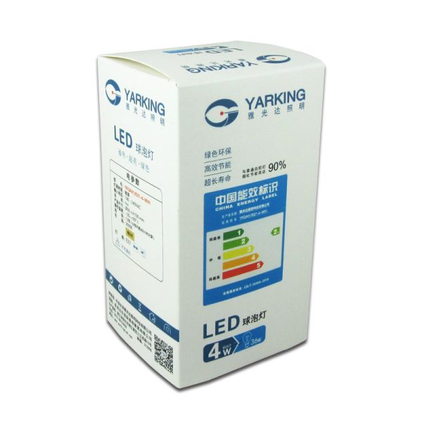 Environmental CMYK Printing Led Packaging Box UV Effect PVC With Window