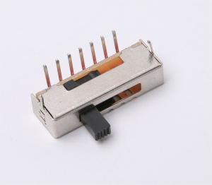 China Smooth Miniature Slide Switch SPDT 1 Pole 5 Position SS15E11 wholesale