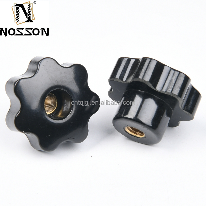 Direct Supply 32 Diamond Through Hole Glue Head Nuts Hand Screw Adjustment Knob Nut Copper Core M4m5m6m8 Stainless Steel