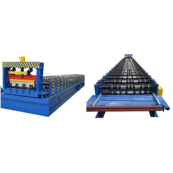 2018 New Type Floor Deck Roll Forming Machine PLC control system made in china