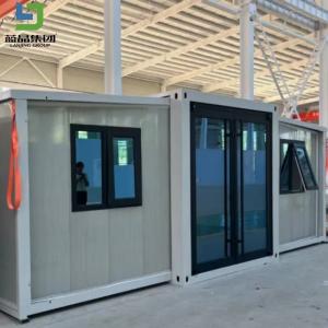 China Precision Expandable Pre Made Container Homes Sandwich Panel One Stop on sale