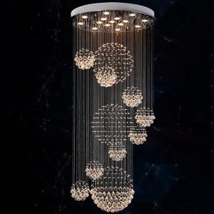 China New Modern Item Large Villa Lights Modern Hotel Chandelier(WH-NC-16) wholesale