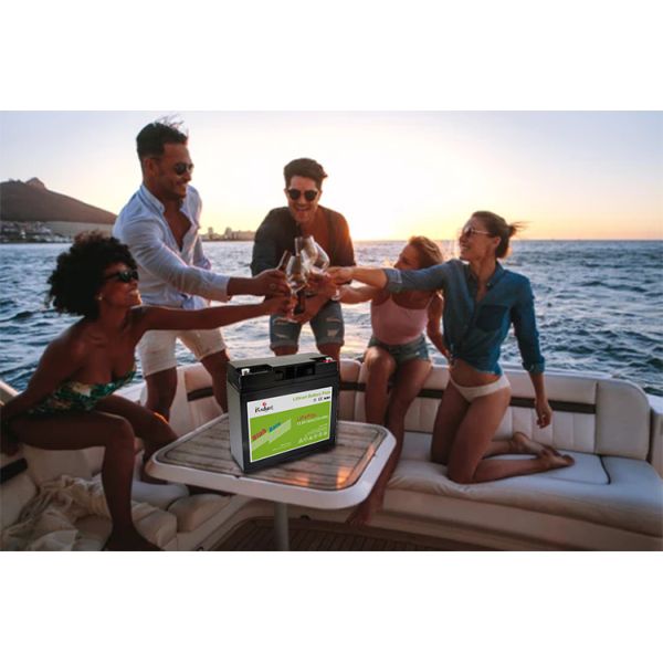 Large Lithium Iron Phosphate Rechargeable Battery 12.8v 18ah Lifepo4