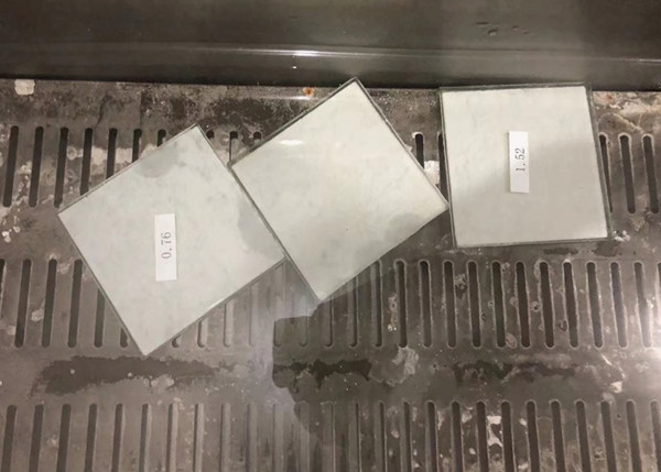 2MM Thin Stone Marble Laminated Glass Facade Lightweight