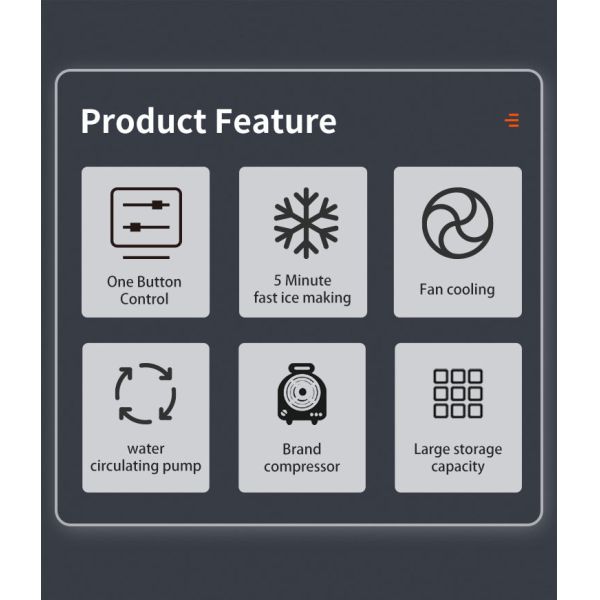 500KG/24H Ice Flake Making Machine Air Cooling Commercial Block Ice Snow Cone Machine