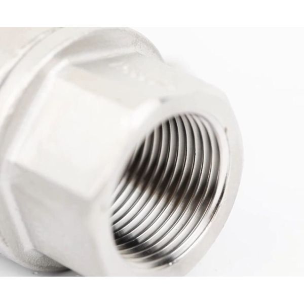 Industry Stainless Steel 2PC Ball Valve Type I with Round Handle