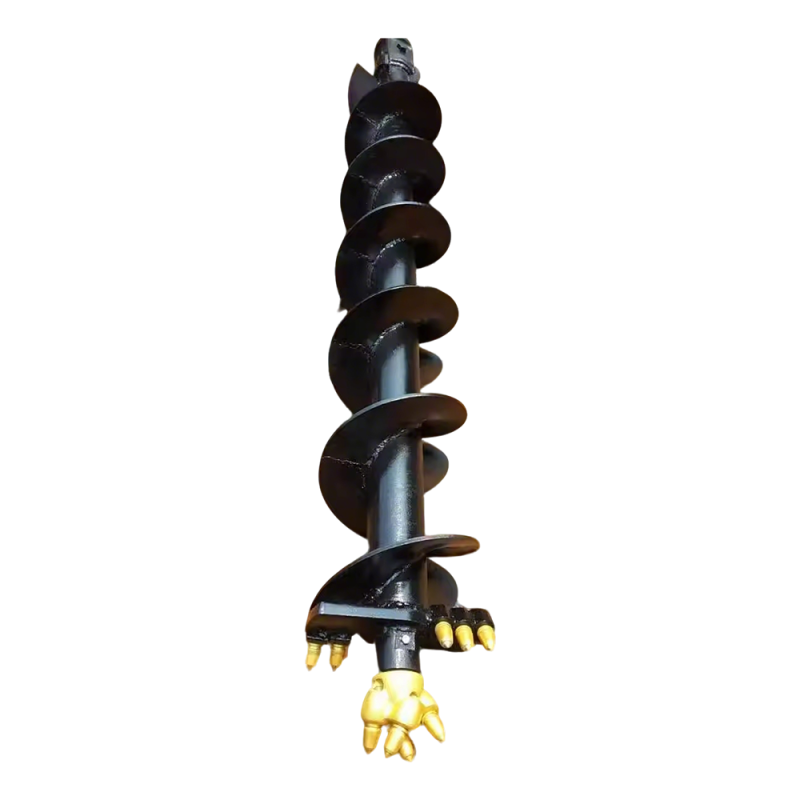Custom Drilling Machine Auger Bits Drill Attachments for Compact Excavators Hydraulic Drill Bits Hydraulic Drill Drives Excavator , Tractor , Jack ,