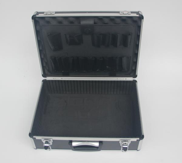 Quality Black ABS Aluminum Tool Case 460 * 330 * 150mm for sale