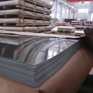 China 300 - 2000mm 316 2b Stainless Steel Hot Rolled SS Nickel Alloy Plate wholesale
