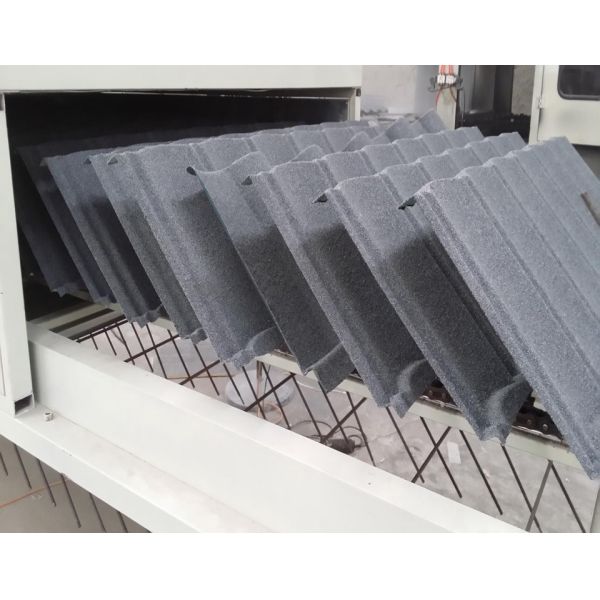 Stone Coating Auto Roof Tile Making Machine PLC Control Box Frequency Speed