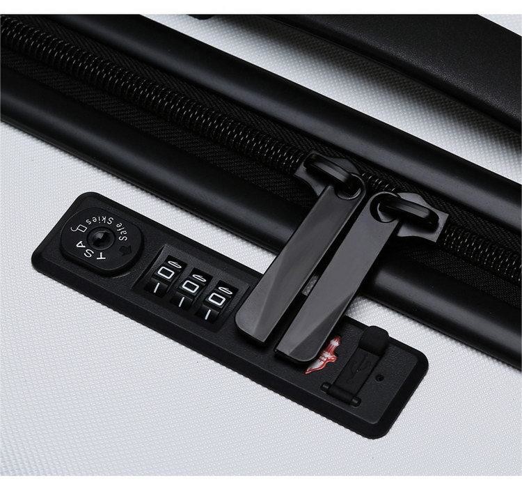 Patent ABS Trolley Cases With Built-in Airtight Bag Can Store More Travel Supplies Vacuum Compression