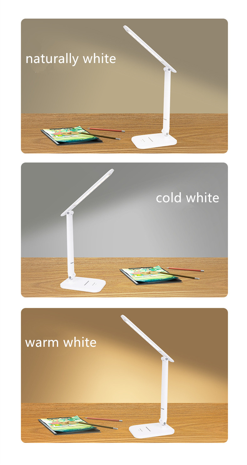 3w Modern Children Reading LED Desk Lamp With USB Rechargeable Table Lamp For Study