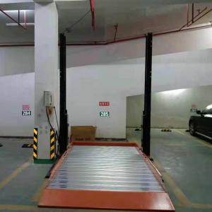 Automatic Elevated Hydraulic Parking System Two Post Car Parking Lift