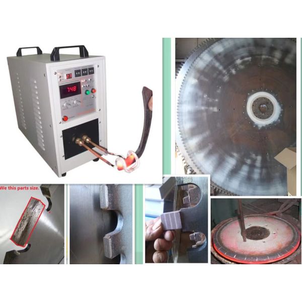 Copper Brass Induction Soldering Machine 30-80Khz High Frequency Induction Heating Machine