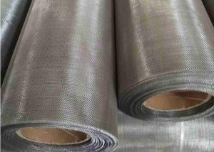 Plain Weave 201 302 SS Woven Wire Mesh 120×110 Mesh
