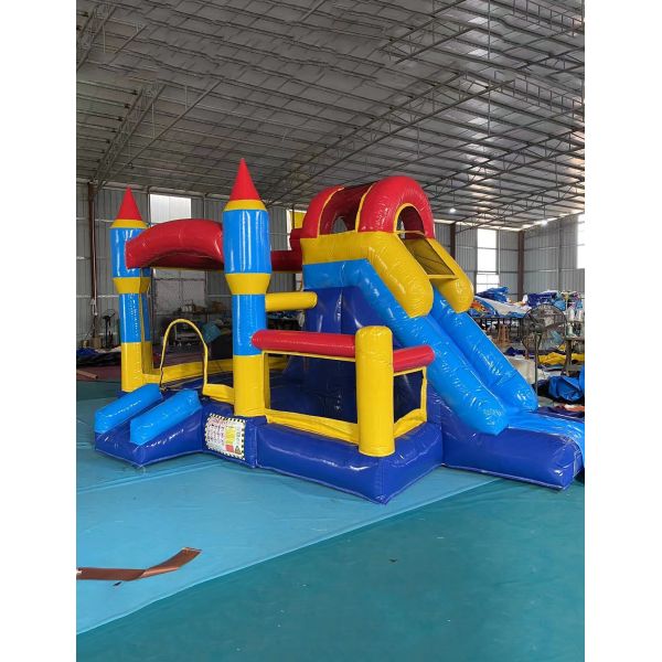 Custom Jumping Bounce House Inflatable White Bouncy Castle For Kids
