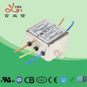 China Double Stage Single Phase EMI EMC Filter / Electrical Power Line Filters wholesale