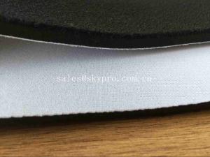 China Adhesive Back Flame Retardant Hook Loop with Lycra Nylon Coating Reach SGS ROHS Certified Neoprene Fabric wholesale
