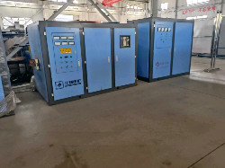 China Efficiency Medium Frequency Aluminum Melting Furnace With Quick Melting Speed wholesale