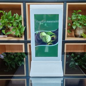 China 7 Inch Table Advertising Menu LCD Display Touch Screen With  Another Side Paper Poster on sale