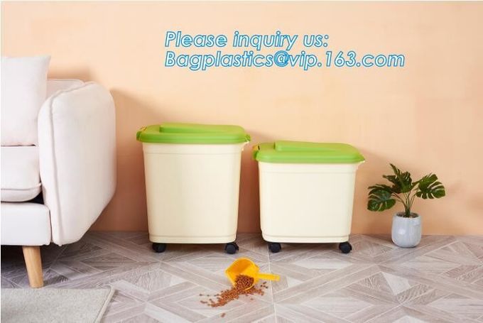 China Supply Pet Product Ceramic Dog Food Storage Container, Airtight Plastic Food Storage Container, Storage Barrel Pet