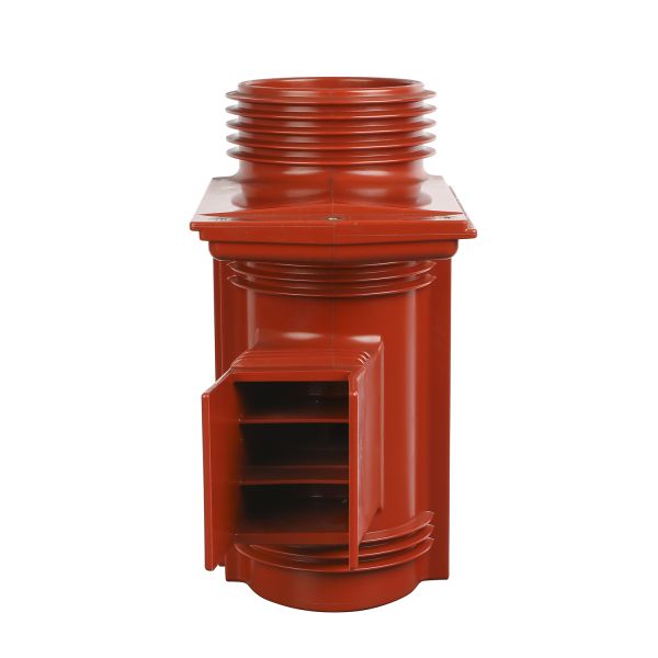 36kv Epoxy Resin VT Spout Bushing Insulation Contactor Box With Right And Left Outlet For Switch Cabinet