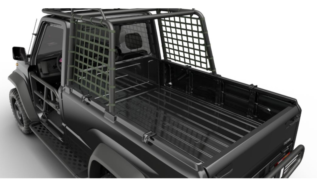 Offroad All Electric Pickup small 4WD trucks 76.8V 10.5KW Light Duty