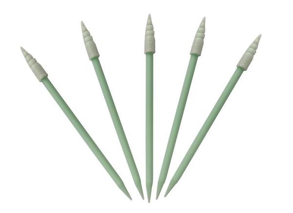 Quality Small Compressed 100 Ppi Polyurethane Foam Swabs With Short PP Handle for sale