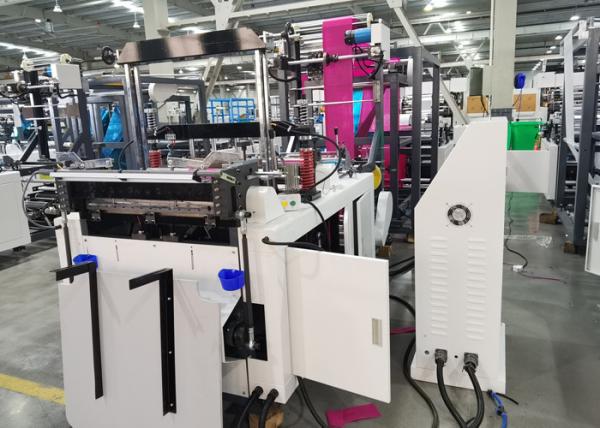 Quality 220V 50Hz Non Woven 100pcs/Min PLC Pp Bag Making Machine for sale