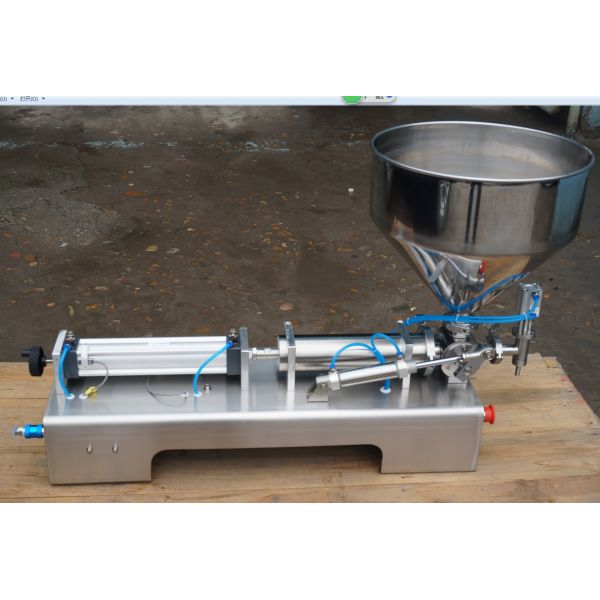 small paste filling machine