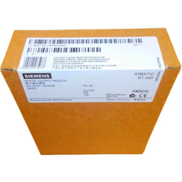 Quality SIEMENS 6ES7321-1BP00-0AA0 SIMATIC S7-300 DIGITAL INPUT SM 321, ISOLATED IN GROUPS OF 16, 64 DI, 24 V DC, 3 MS for sale