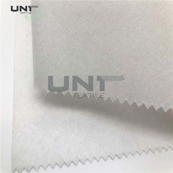 Chinese Cost-effective Shrink-resistant for Garment 100% polyester Chemical Bond Nonwoven Interlining fabric