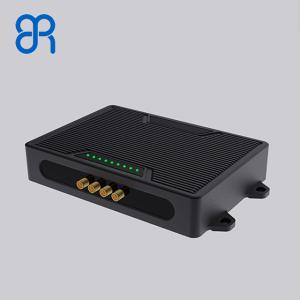 China Fast Speed Long Range UHF RFID Fixed Reader 4 Port For Logistics Industry wholesale