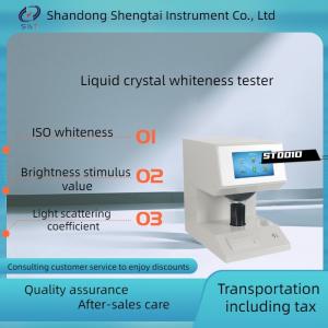 China Pulp, paper, and paperboard diffuse reflectance coefficient tester ST001D liquid crystal whiteness tester wholesale