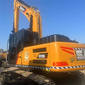 21Ton Second Hand Excavator Used Sany 215 Excavator SY215C Diesel Engine Powered